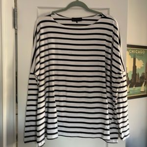 Hatch Striped Shirt - so comfortable and chic! Wear with jeans / black pants.